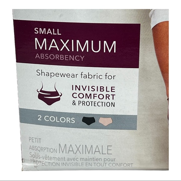 Depend Silhouette Incontinence Underwear Brief Maximum Small 16 CT - Picture 8 of 8